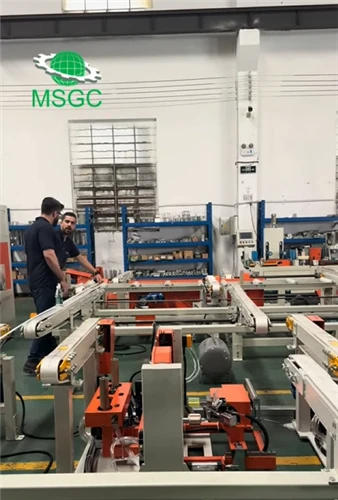 MSGC GROUP Supplies Automatic Aluminum Profile Packaging Machine to Brazilian...